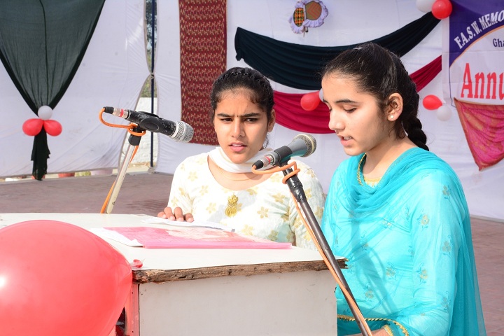 Ferozeshah Anglo Sikh War Memorial Public Senior Secondary School-Annual Function !