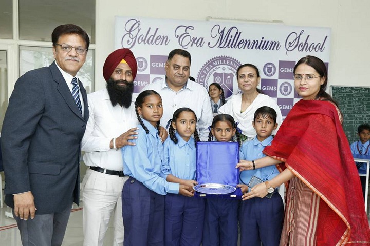 Golden Era Millennium School-Award Receiving