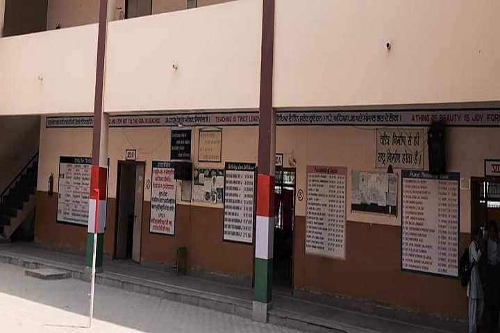 Government Model Senior Secondary School-Classrooms
