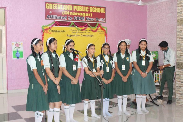 Green Land Public School-Singing