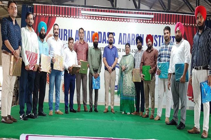 Guru Amar Dass Adarsh Institute-Teachers Day Celebration