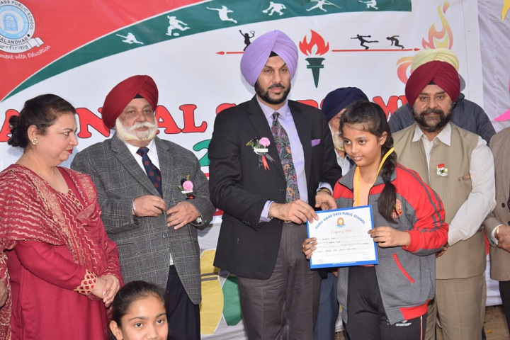Guru Amar Dass Public School-Sports Meet