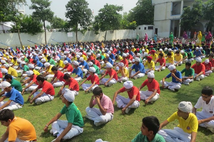 Guru Hargobind Public School-Yoga Day