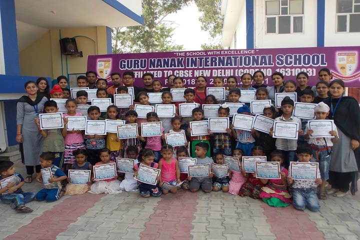 Guru Nanak International School-Achievement