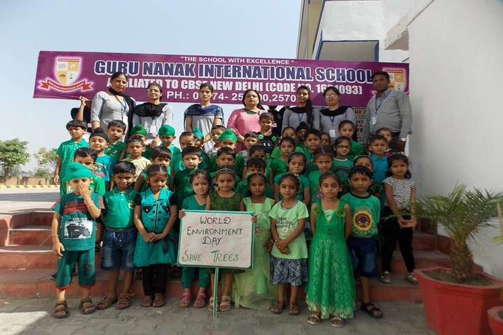 Guru Nanak International School-Environment Day Celebration
