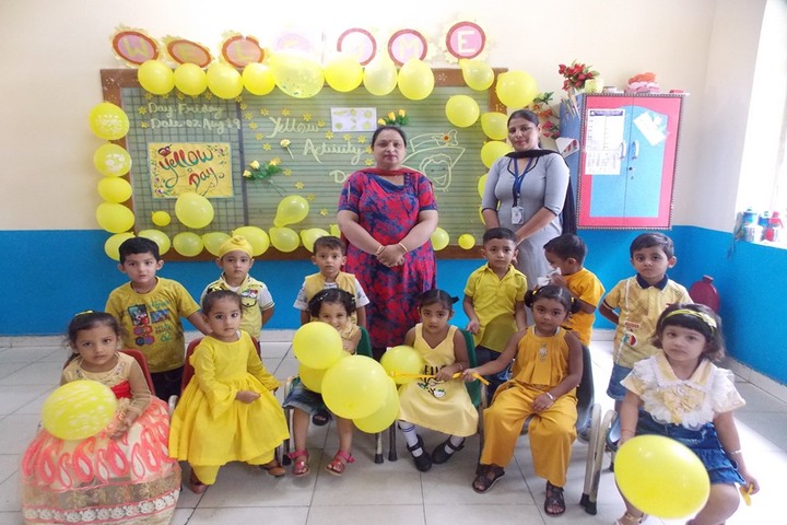 Guru Nanak International School-Yellow Day Celebration