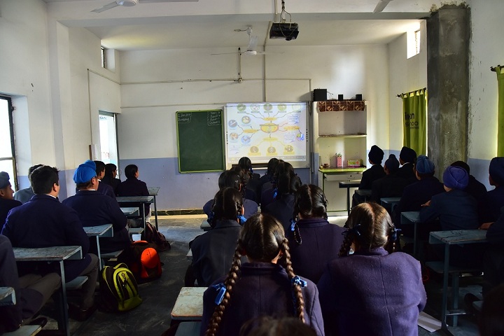 Guru Nanak Model Senior Secondary School-Classroom