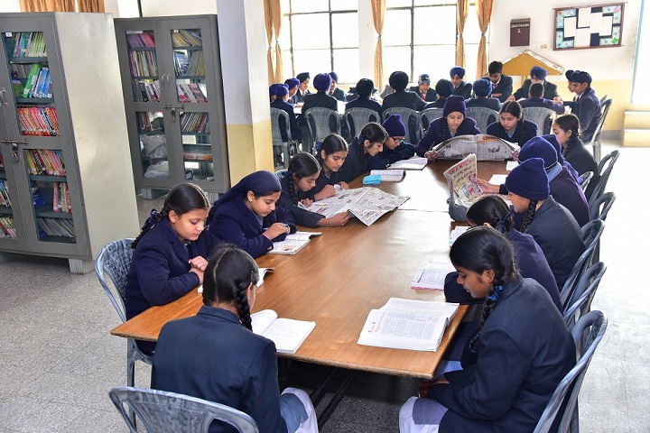 Guru Nanak Model Senior Secondary School-Library