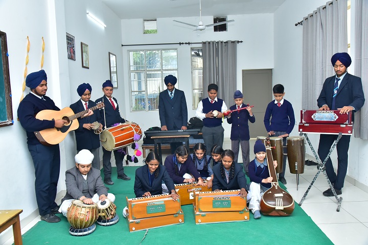 Guru Nanak Model Senior Secondary School-Music Room
