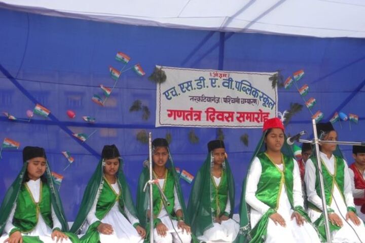 Hyderabad Satyagrah DAV Public School-Republic Day