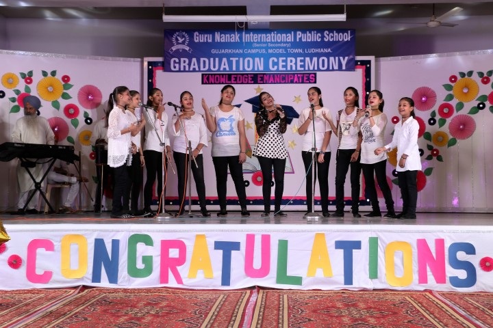 Gurunanak International Public School-Graduation ceremony