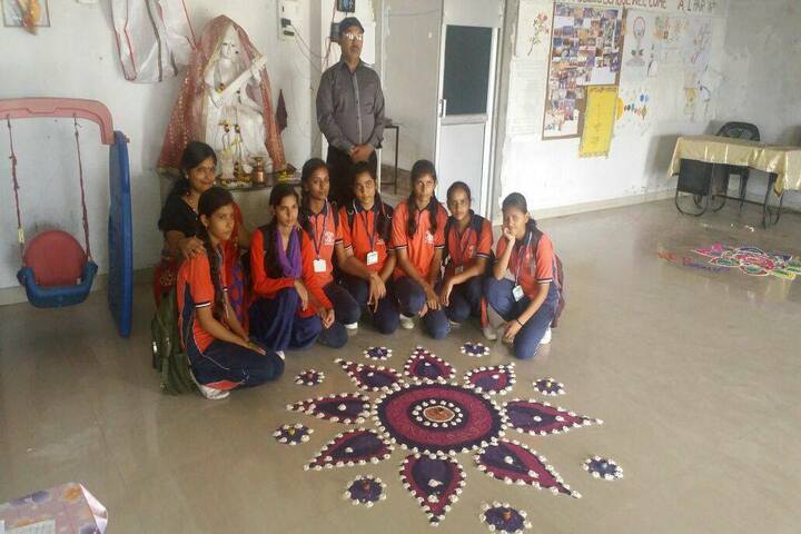Ichchha Public School-Rangoli Activity