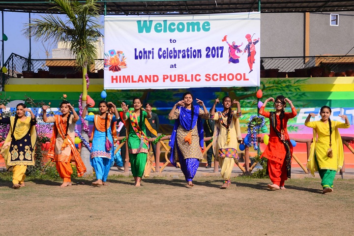 Himland Public School-Lohri Celebration