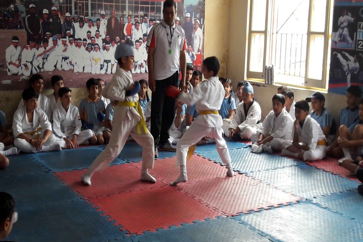 J M K International School-Karate Event