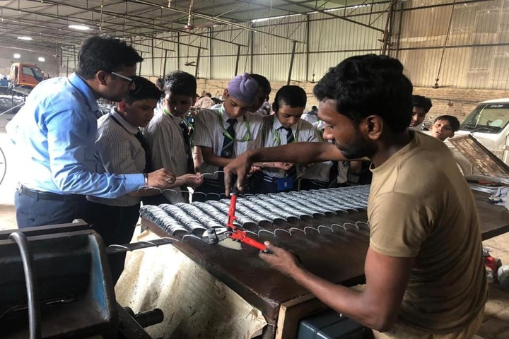 J R Millennium School-Industrial Visit