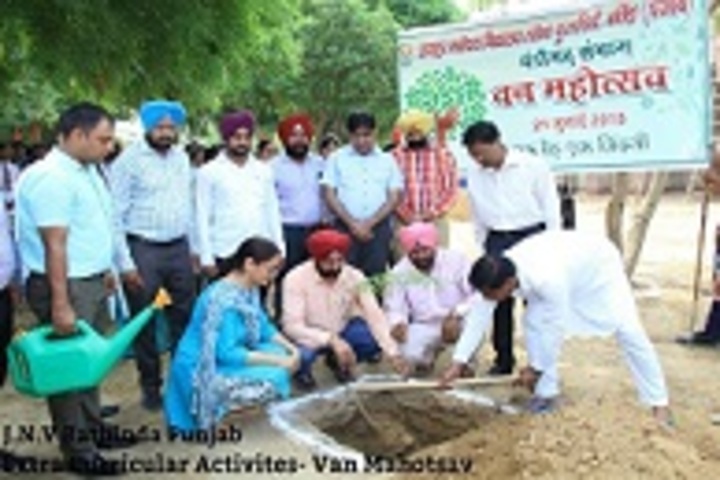 Jawahar Navodaya Vidyalaya-Plantation Activity