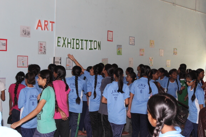 Jawahar Navodaya Vidyalaya-Art Exhibition