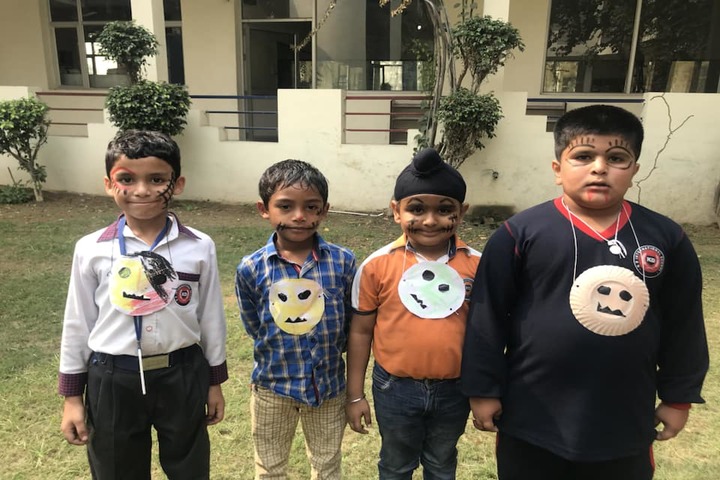 K D International School-Face Painting Activity