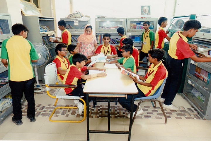 Kay Jay Model High School-Library