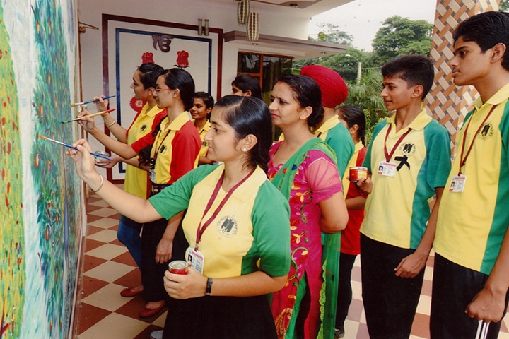 Kay Jay Model High School-Painting Competition