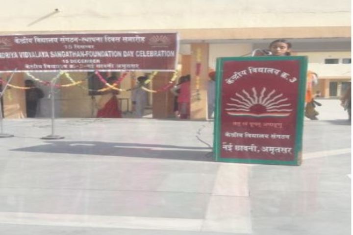 Kendriya Vidyalaya No 3-Foundation Day