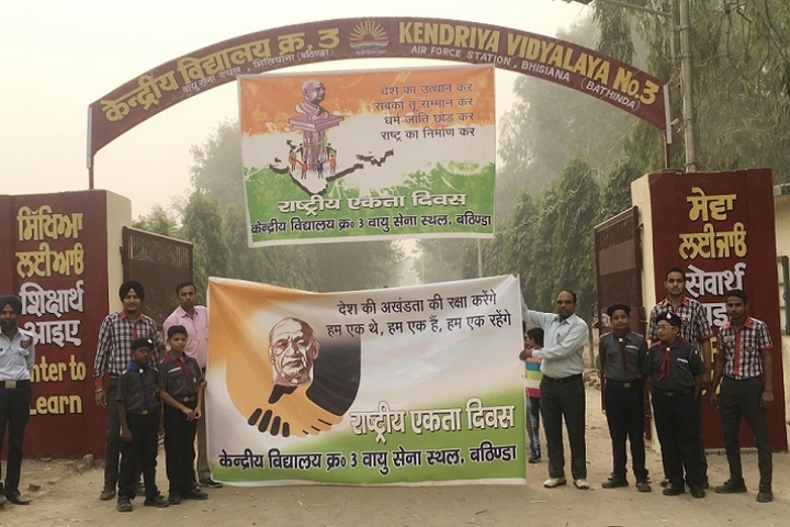 Kendriya Vidyalaya No 3-Unity Run