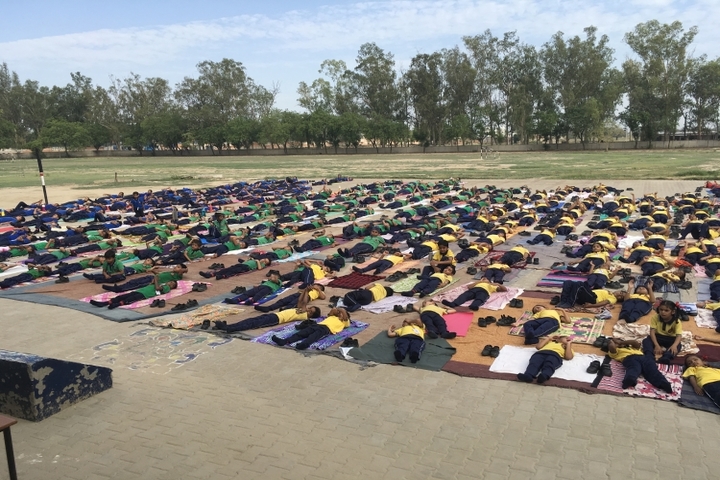 Kendriya Vidyalaya No 3-Yoga Day