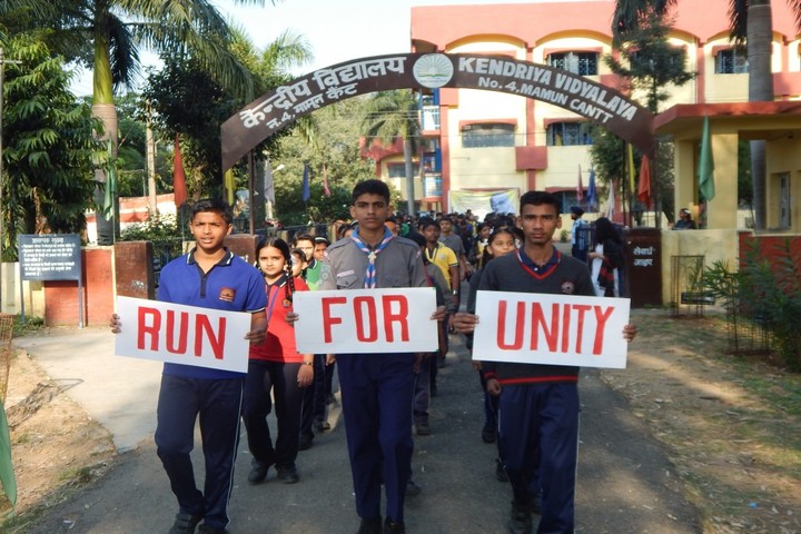 Kendriya Vidyalaya No 4-Run For Unity