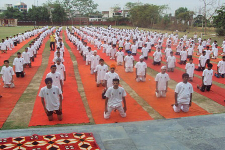 Khalsa College Public School-Yoga Day