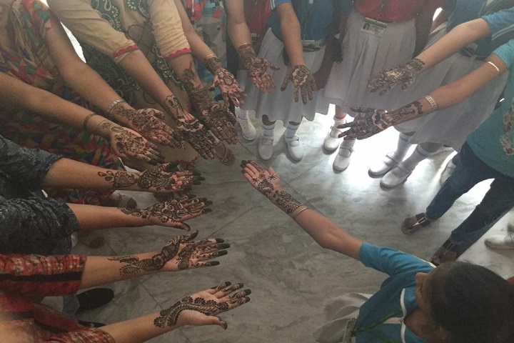 Kids Kingdom Convent School-Mehandi-Celebration