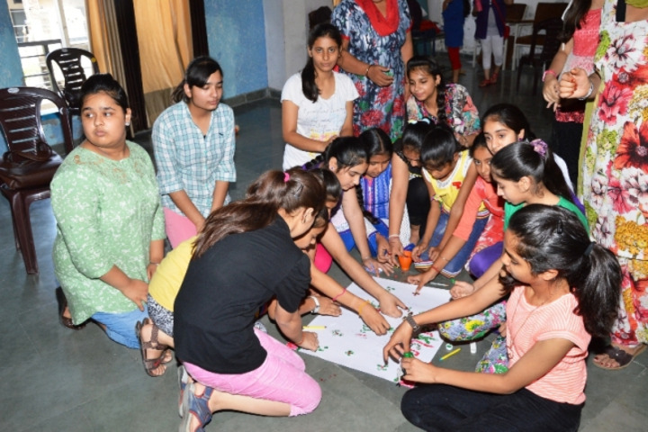 Late Ishar Das Gumber Dav Centenary Public School-Painting