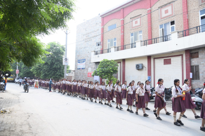 Late Ishar Das Gumber Dav Centenary Public School-Rally
