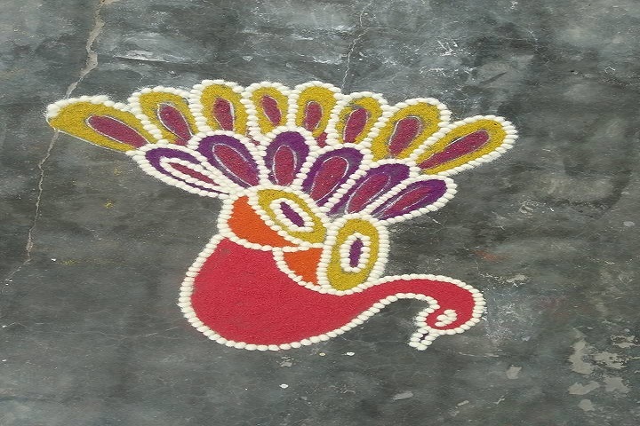 Laurel International Public School-Rangoli-Competition