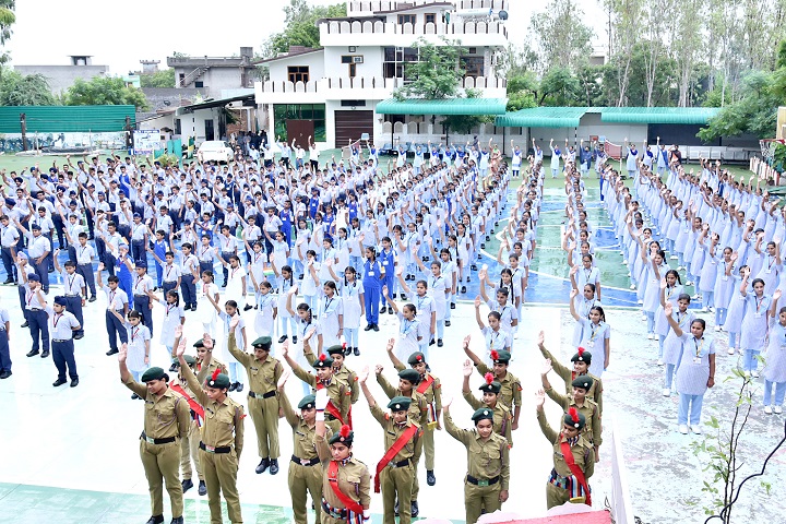 Major Ajaib Singh Convent School-Flag Hosting Day