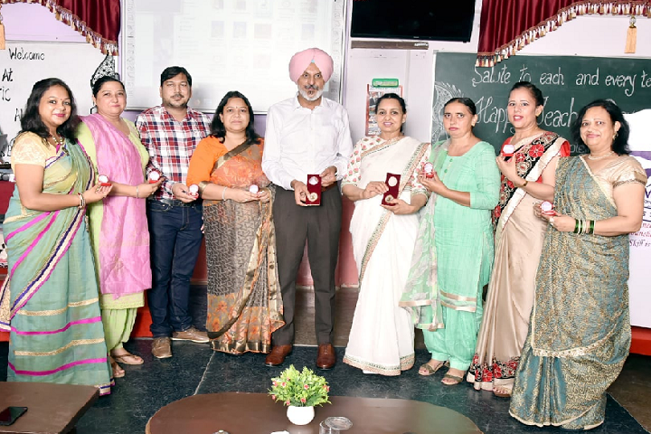 Major Ajaib Singh Convent School-Teachers day
