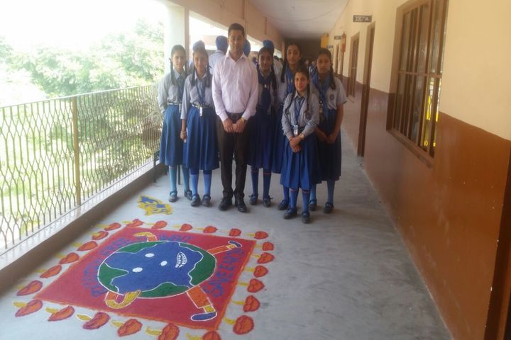 Mata Gujri Public School-Rangoli