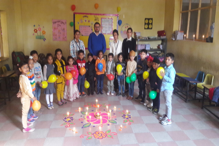 Mata Sahib Kaur Day Boarding School-Rangoli