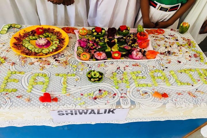 Meera Public School-Vegetable Crafting