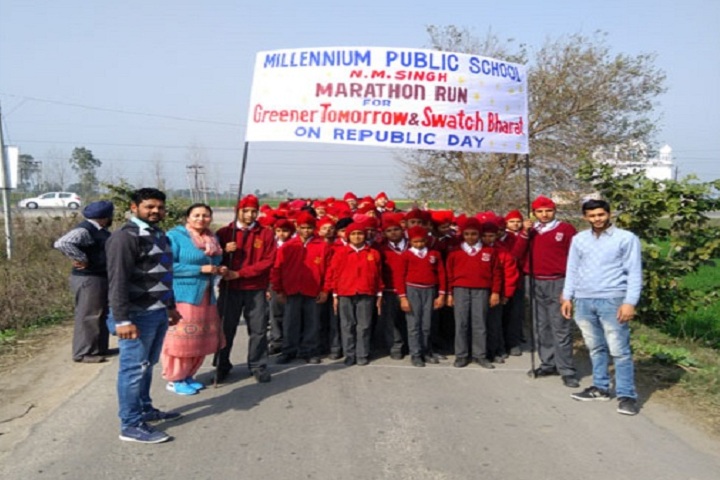 Millennium Public School-Rally