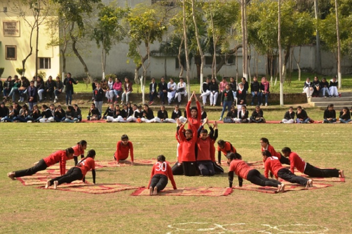 Modern High School-Yoga day