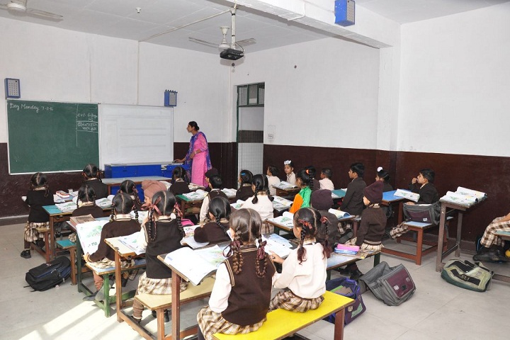 Modern Secular Public School-Classroom