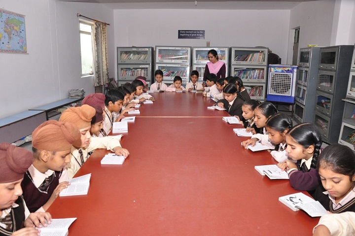 Modern Secular Public School-Library