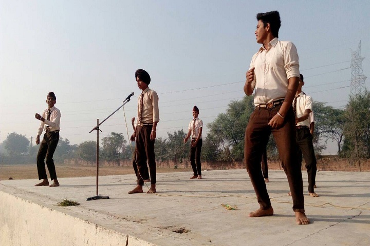 Modern Secular Public School-Playing Music