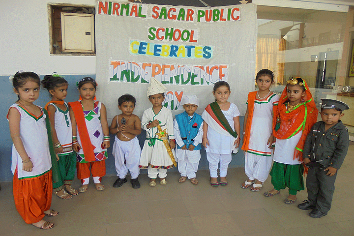 Nirmal Sagar Public School-Independent day celebrations