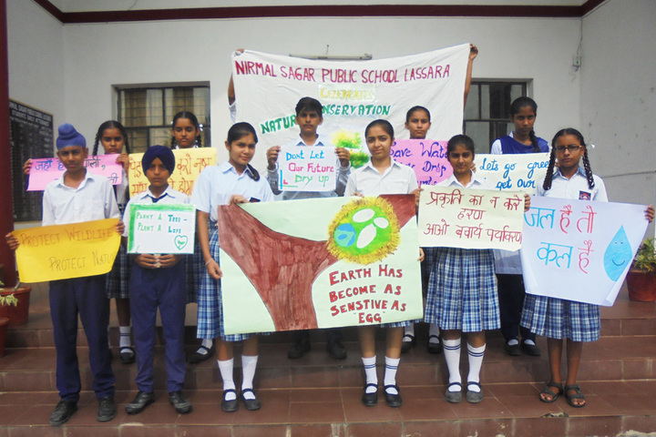Nirmal Sagar Public School-Earth Day