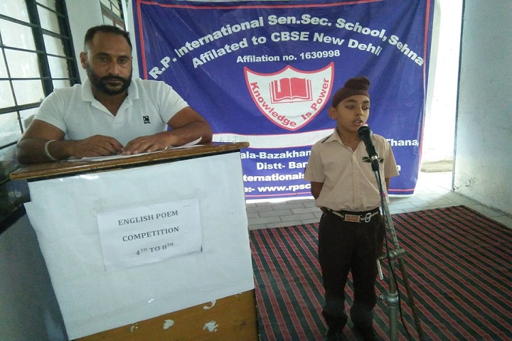R P International Senior Secondary School-Singing