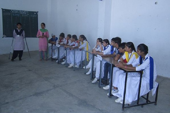 Raj Memorial School-Quiz Compitition