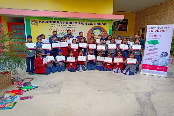 Rajindera Public Senior Secondary School-Certificates Distribution