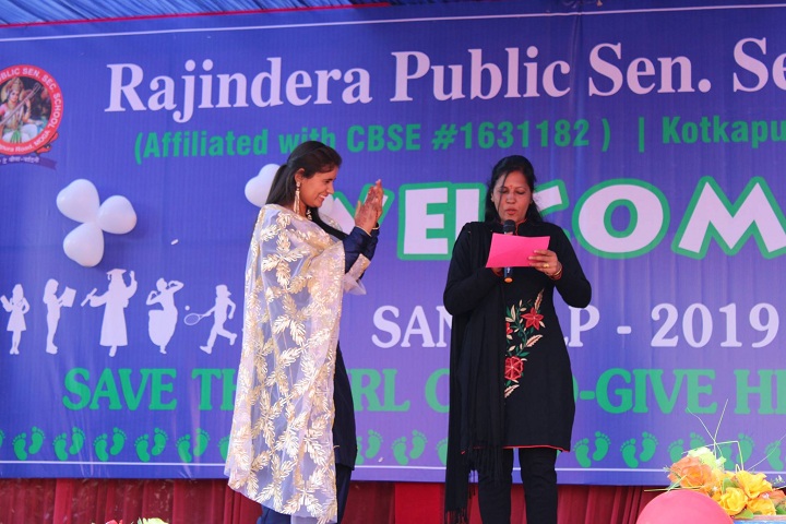 Rajindera Public Senior Secondary School-Save a Girl Child Program