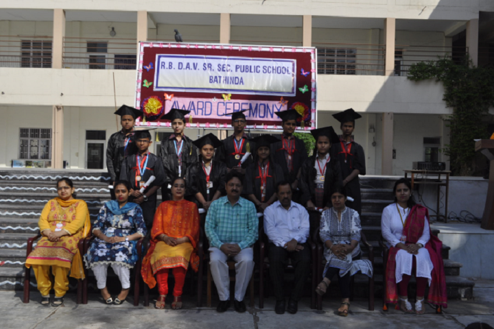 Ramjidas Bhagwandas Dav Senior Secondary Public School-Award Ceremony